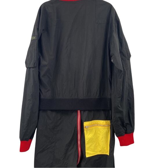 Ambush Black Green pocket full zip jumpsuit - Picture 6 of 11